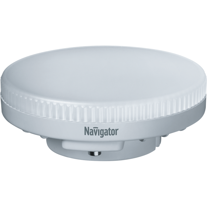 Лампа светодиодная NAVIGATOR LED 10вт GX53 теплый таблетка 61016 NLL-GX53