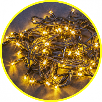 Гирлянда новогодняя светодиодная NAVIGATOR NGF-S01-120WW-5-7.5m-230-C8-G-IP20