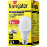 Лампа светодиодная NAVIGATOR LED 7вт Е27 белая 94386 NLL-A55