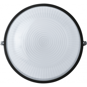 Влагозащищенный светильник NAVIGATOR 94 811 NBL-R1-60-E27/BL НПБ 1301 черный круг 60Вт