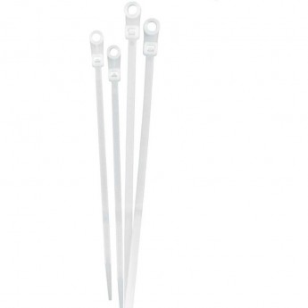 Кабельные стяжки хомуты NAVIGATOR серии NCT-036-150-100/WH