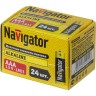 Батарейки NAVIGATOR серии щелочные NBT-NPE-LR03-BOX24