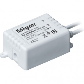 Контроллер для RGB лент NAVIGATOR серии ND-CMRGB72IR для ленты «Бегущая волна»