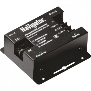Контроллер для RGB лент NAVIGATOR серии ND-CRGB360RFSENSOR-IP20-12V