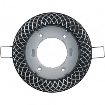 Встраиваемый декоративный поворотный светильник NAVIGATOR серия NGX-R11-004-GX53 сетка черный хром серебро Встраиваемый декоративный поворотный светильник NAVIGATOR серия NGX-R11-004-GX53 сетка черный хром серебро