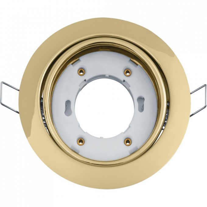 Встраиваемый декоративный поворотный светильник NAVIGATOR серия поворотный золото NGX-R5-002-GX53
