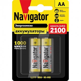 Аккумуляторы NAVIGATOR серии NHR-2100-HR6-BP2