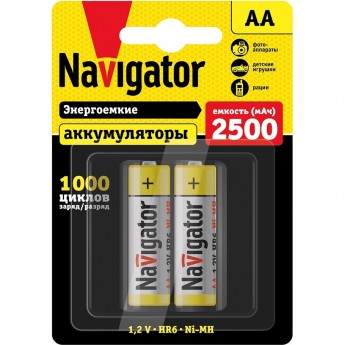 Аккумуляторы NAVIGATOR серии NHR-2500-HR6-BP2