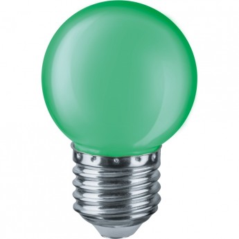 Светодиодная лампа NAVIGATOR серии NLL-G45-1-230-G-E27 «шар»