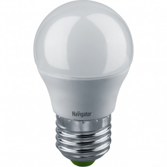 Светодиодная лампа стандартной формы NAVIGATOR серии NLL-G45-7-230-2.7K-E27-DIMM Светодиодная лампа стандартной формы NAVIGATOR серии NLL-G45-7-230-2.7K-E27-DIMM