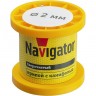 Припой с канифолью NAVIGATOR (POS-63, KATYSHKA, 2 MM, 50 GR) NEM-Pos02-63K-2-K50