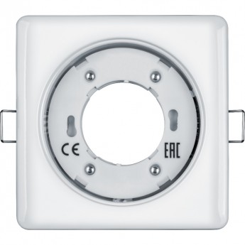 Встраиваемый декоративный поворотный светильник NAVIGATOR серии NGX NGX-S2-001-GX53 квадрат, белый