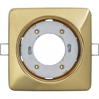 Встраиваемый декоративный поворотный светильник NAVIGATOR серии NGX NGX-S2-002-GX53 квадрат, золото